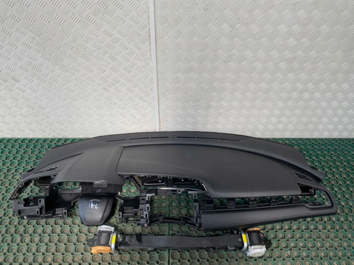HONDA CIVIC 10 X 17-21 CRUSCOTTO KIT COMPLETE airbag RODZIELCZA consolle airbag tenditori KOMPLET