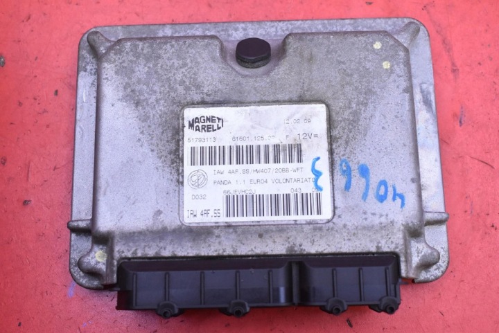 Bedienteil Computer DES MOTORS 51793113 FIAT PANDA 2 II 1.1 8V 54 KM 03-11