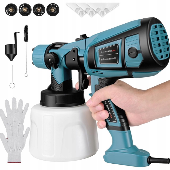 Malířský Agregát Stříkací Lakovací Pistole Pro Malování Stěn 850W