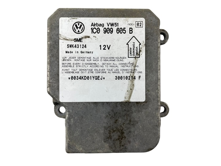 module sensor airbag 1C0 909 605 B 5WK43124 VW Passat B5 FL