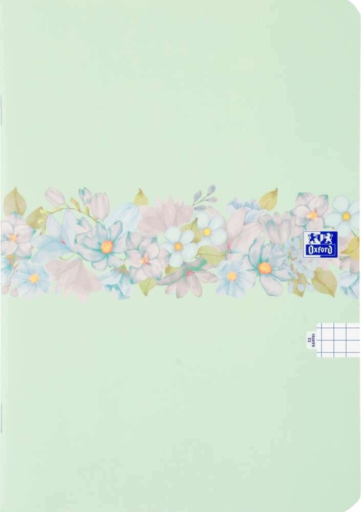 Зошит Oxford: A5, 32k, Клітинка - Flowers (мікс візерунків) — фото 6