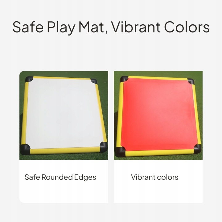 Kids Climbing Frame Play Panels Кольорові аксесуари Білий 40x40 см — фото 4