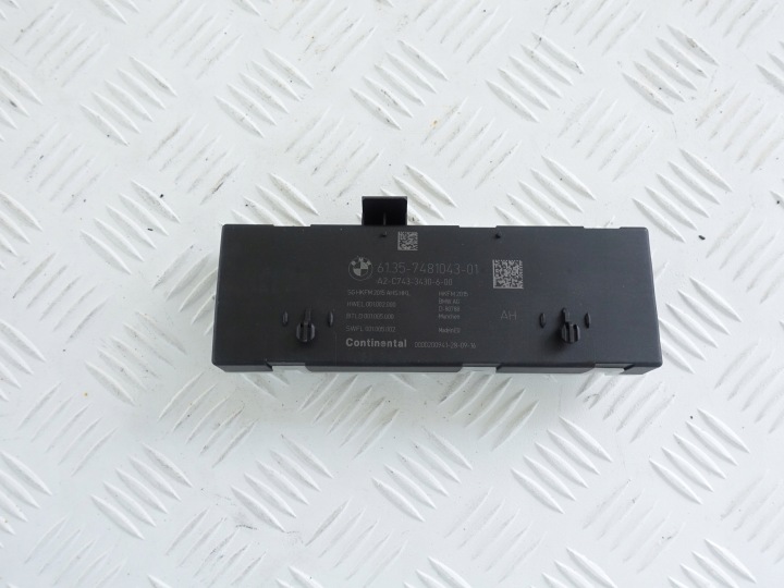 BMW 6 G32 module electrical bonnet rear part 7481043