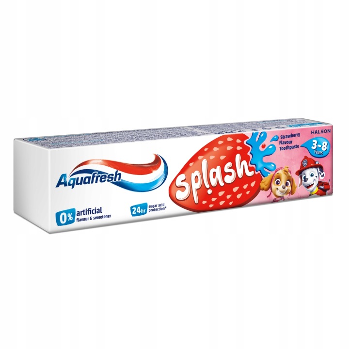 3 шт. Зубна паста для дітей Aquafresh Splash у віці 3-8 років 50 мл + У подарунок — фото 5