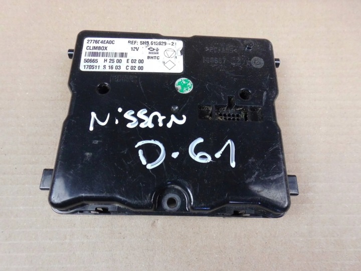 Nissan Qashqai II J11 module control unit of the air conditioning 277604EA0C