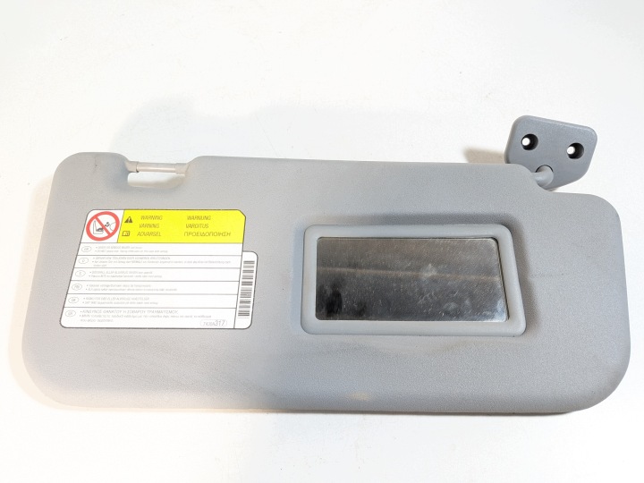 copertura GREMBIALINA PRZECIWSLONECZNA Destro passeggeri ALETTA PARASOLE Mitsubishi Colt 6 VI 04-12