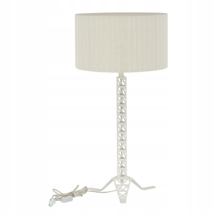 Podlahová lampa Tower Bílá Plast Industriální 60W Italux