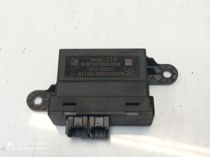 OPEL ASTRA K 5 V modul riadiaca jednotka PDC 39051215