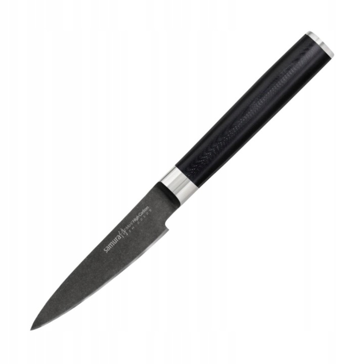 Nůž na loupání Samura Mo-V Stonewash 90 mm AUS-8 SM-0010B