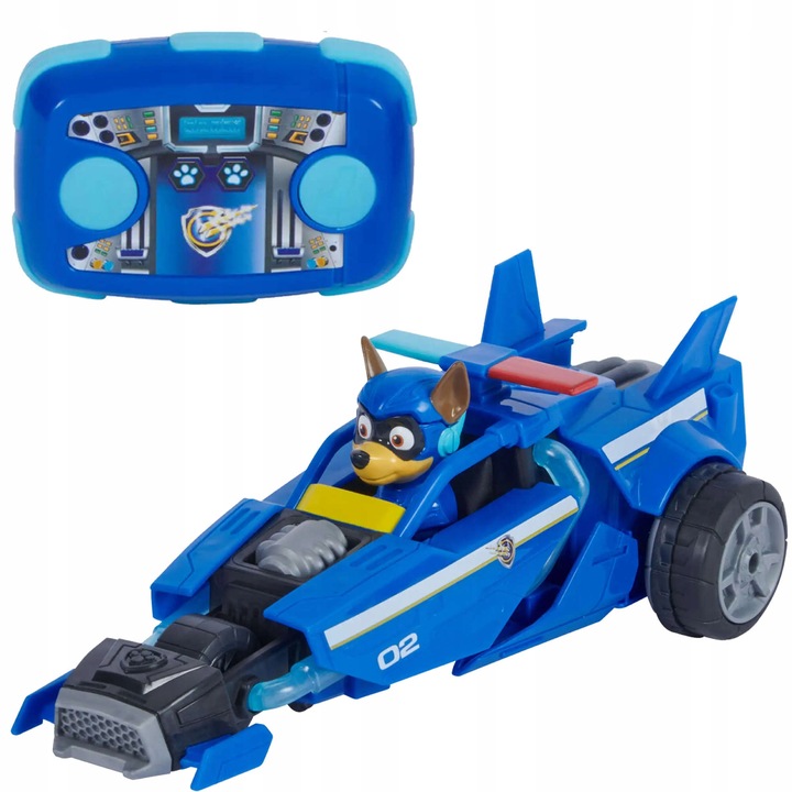 PSI PATROL THE MIGHTY MOVIE CHASE ZDALNIE STEROWANY POJAZD WIELKI FILM RC Marka Spin Master