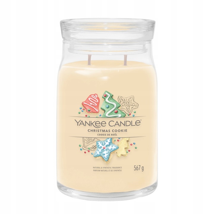Yankee Candle Signature vonná svíčka velká Christmas Cookie