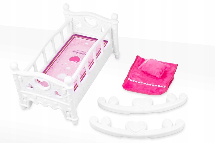 KINDERPLAY ŁÓŻECZKO DLA LALKI KOŁYSKA POŚCIEL Marka Kinderplay