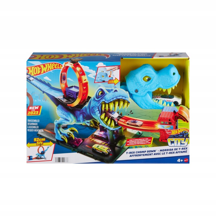 HOT WHEELS набір треків петля тиранозавра + машинка — фото 3