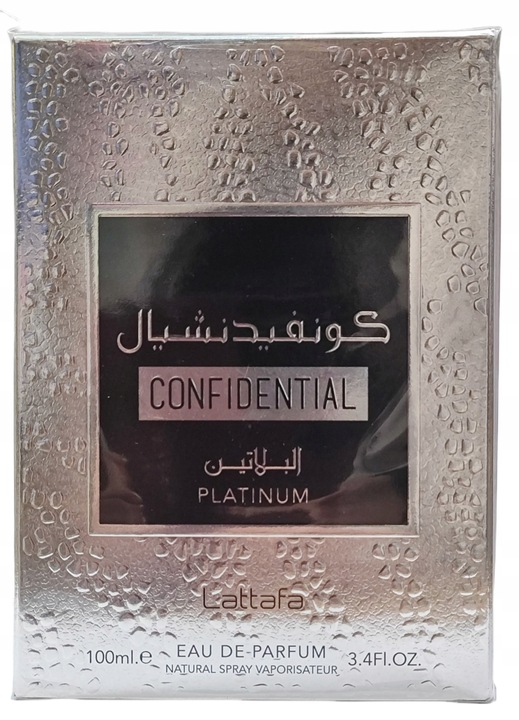 lattafa confidential platinum