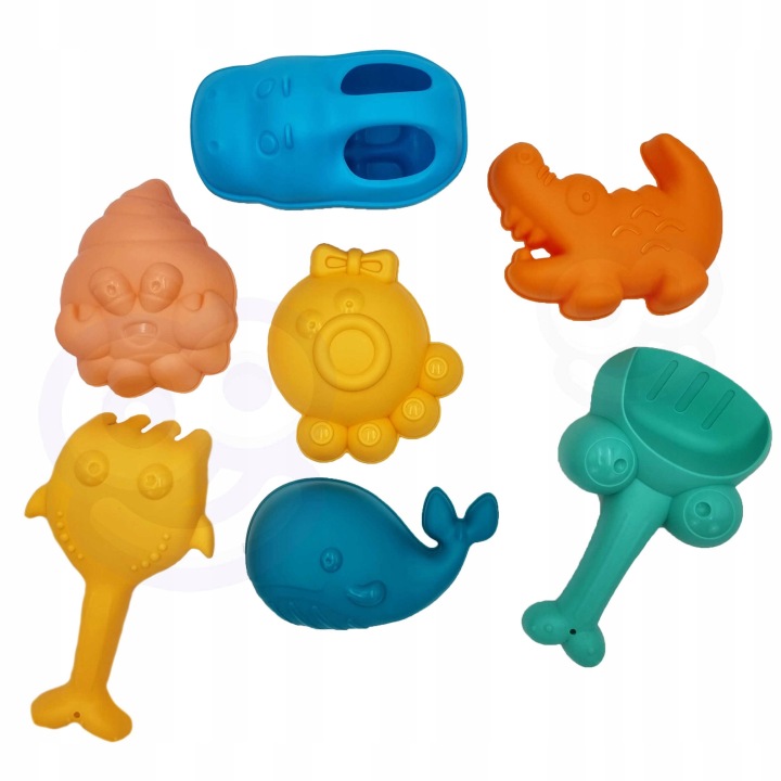 ZESTAW DO PIASKU PIASKOWNICY ŁOPATKI 3w1 WOOPIE Marka Woopie