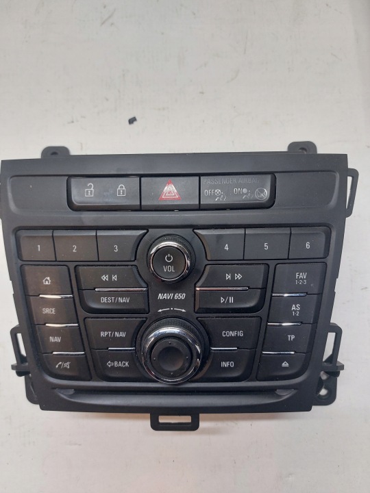 PANEL RADIA navigace OPEL ZAFIRA C