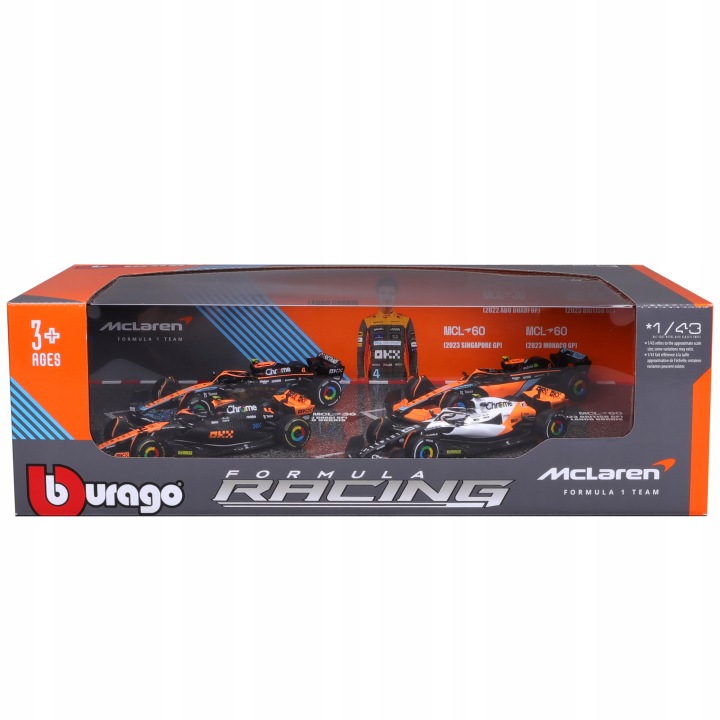 BBU 1:43 McLaren F1 Racing 4 шт. 38096 80961 BBU