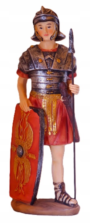 Figurka do Betléma „Legionista s mečem a štítem“ pro figurky o výšce 19 Cm