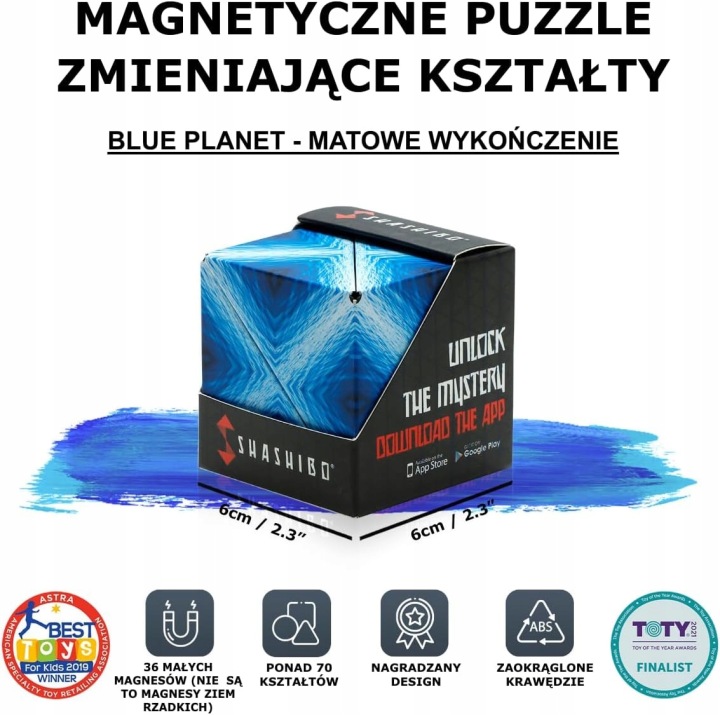 SHASHIBO кубик антистрес 36-магнітів іграшка для дітей подарунок свята — фото 2