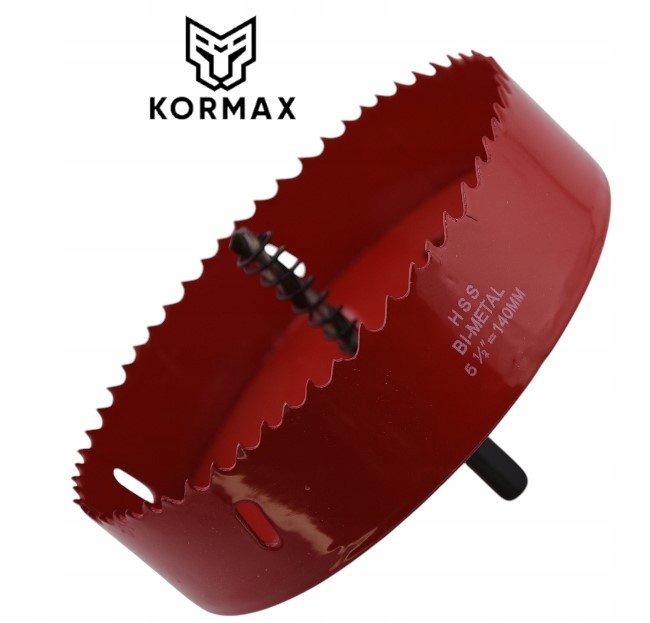 Korunkový Vrták 140 mm Korunkový Vrták na dřevo M42 Hss Pvc Gk Oceli