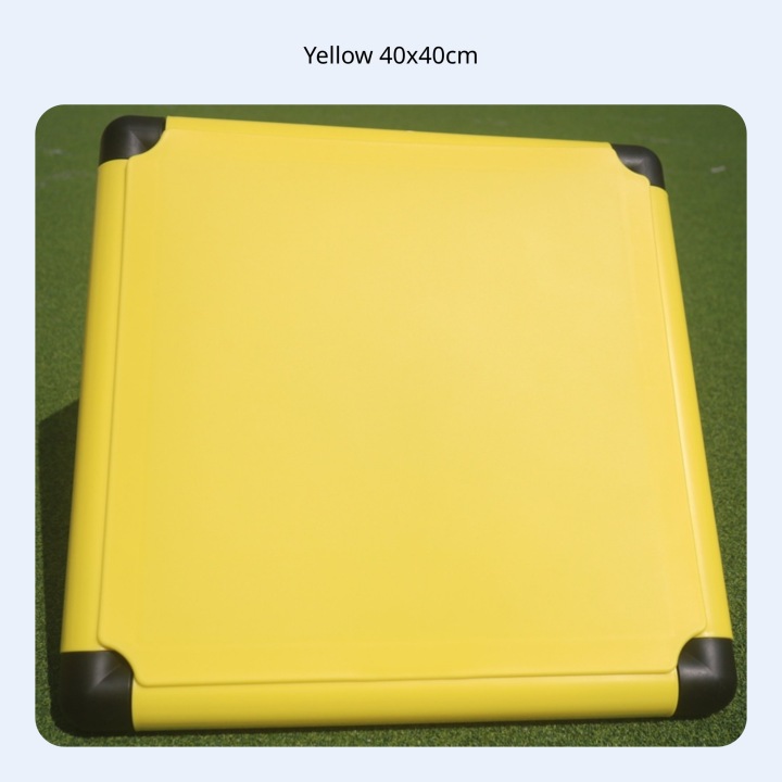 Kids Climbing Frame Play Panels Кольорові аксесуари Жовтий 40x40 см — фото 2