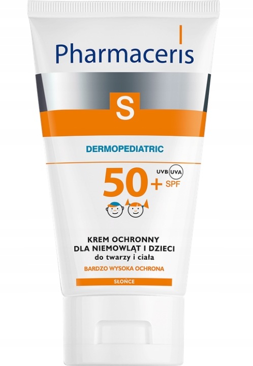 PHARMACERIS S DERMOPEDIATRIC dermo захисний крем SPF50 для дітей 125 мл — фото 3