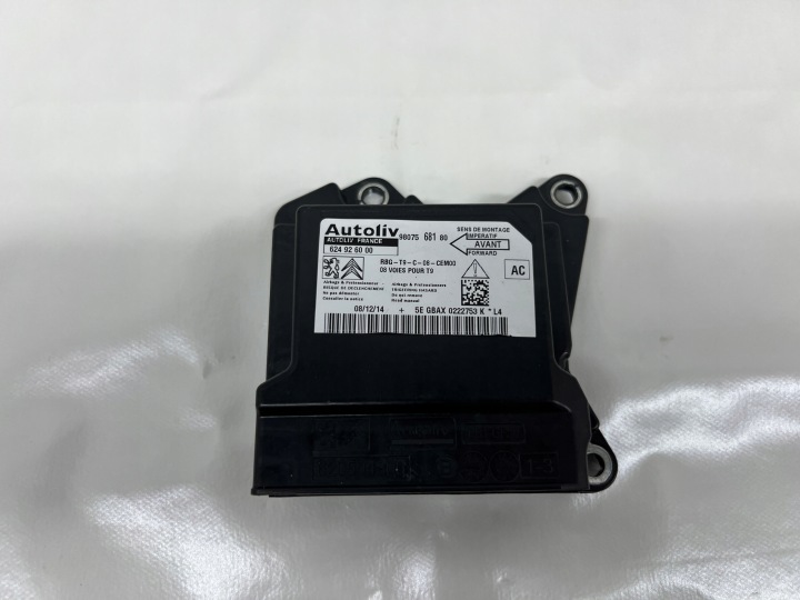 Peugeot 308 II T9 sensor airbag airbag 9807568180