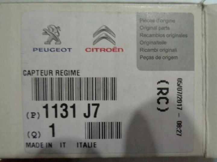 SECTOR DE LOCALIZAÇÃO CITROEN JUMPER II PEUGEOT BOXER II 1131J7 7