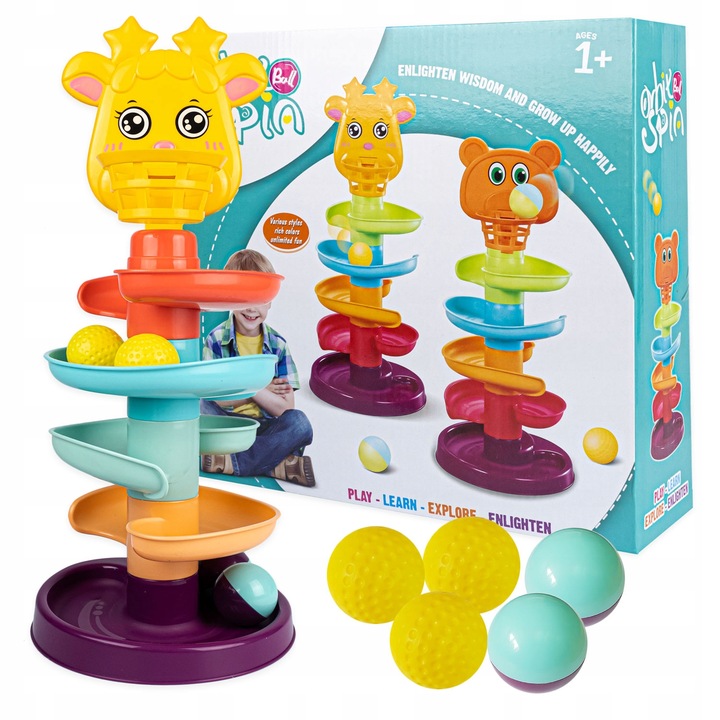 BALL TOWER PYRAMID EDUCATIONAL PUZZLE