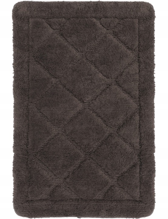Koupelnový Koberec 60x100 CM Měkký, Savý, Protiskluzový, Lze Prát V Hnědé Barvě