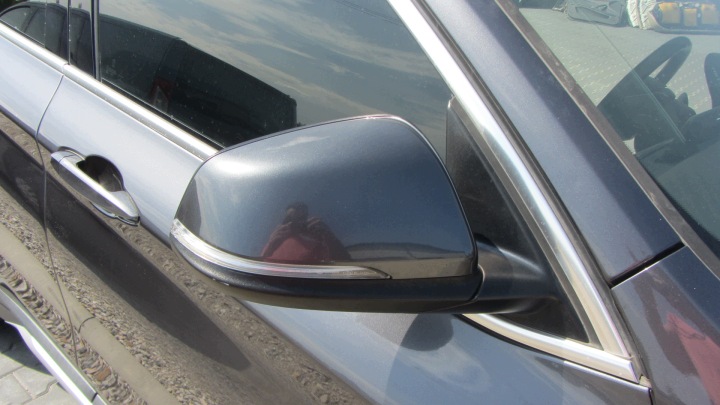 BMW X1 F48 SPECCHIETTO RETROVISORE Destro B39 SZARE GRAU B39 MINERAL KOMPLET WKLAD 7459788