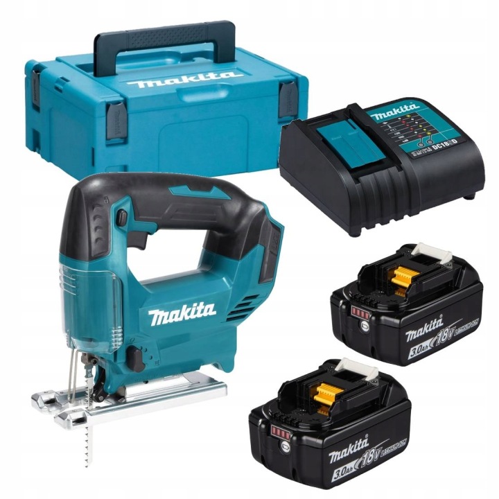 Makita DJV186SFJ Akumulátorová Přímočará Pila 2x3Ah Nabíječka Makpac