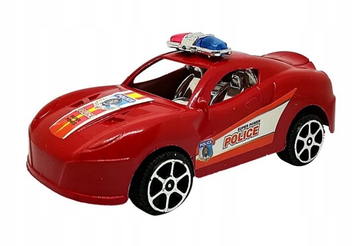 Набір Машинок Машинок Поліція Охорона з Приводом 6 шт. Lean Toys — фото 10