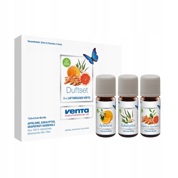 Venta Taoasis Exclusive N1 3×10 ml sada bio olejů s tropickými tóny