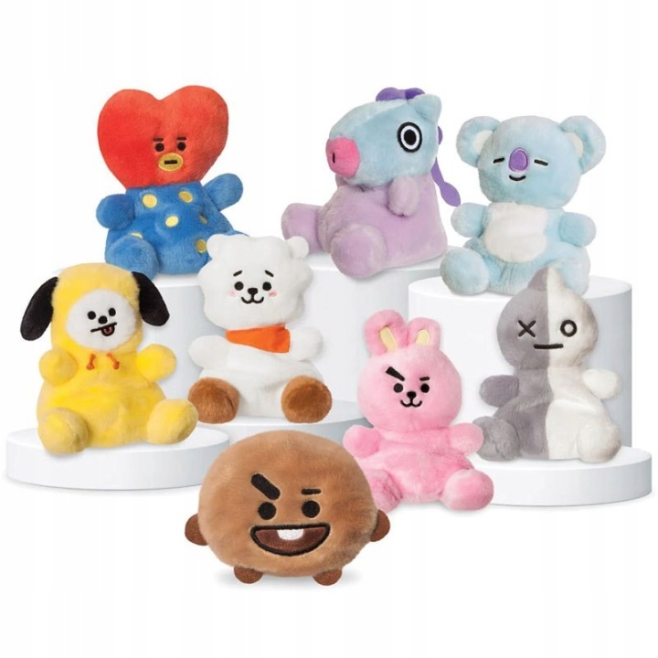 BT21 VAN М'яка іграшка 13 см Міні Palm Pals K-Pop М'яка іграшка — фото 5