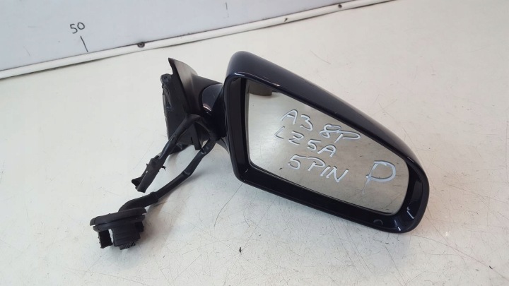 SPECCHIETTO RETROVISORE Destro 5pin LZ5A Audi A3 8P 2,0 TDI