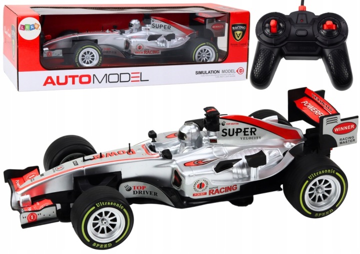 Гоночна машинка RC 1:12 срібляста