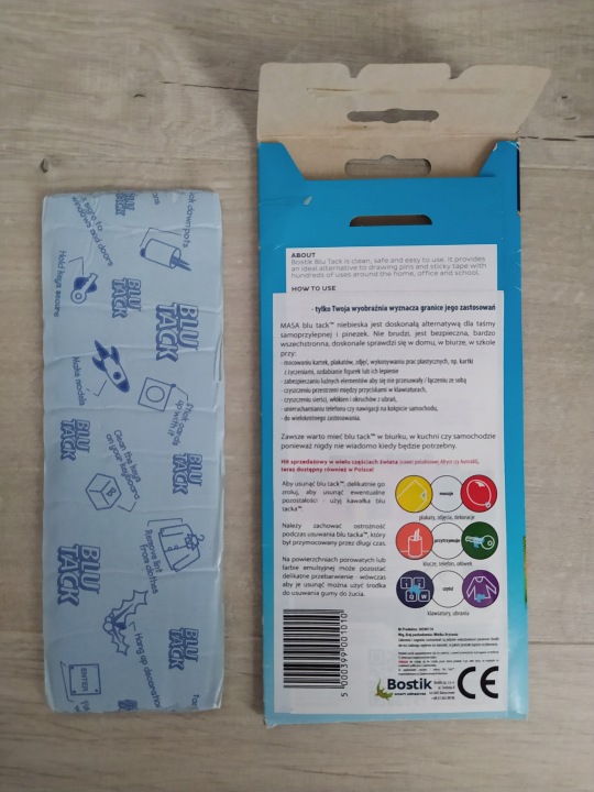 Маса кріпильна пластична BLU-TACK самоклеюча Bostik 90 г — фото 4