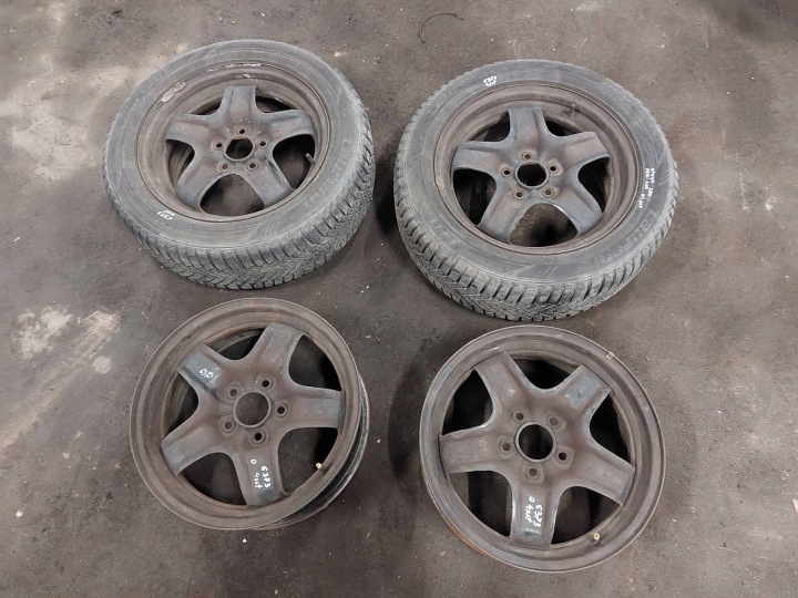 cerchi ferro 4 pz 5x110 6,5Jx16 ET39 FI65,1 OPEL VECTRA C