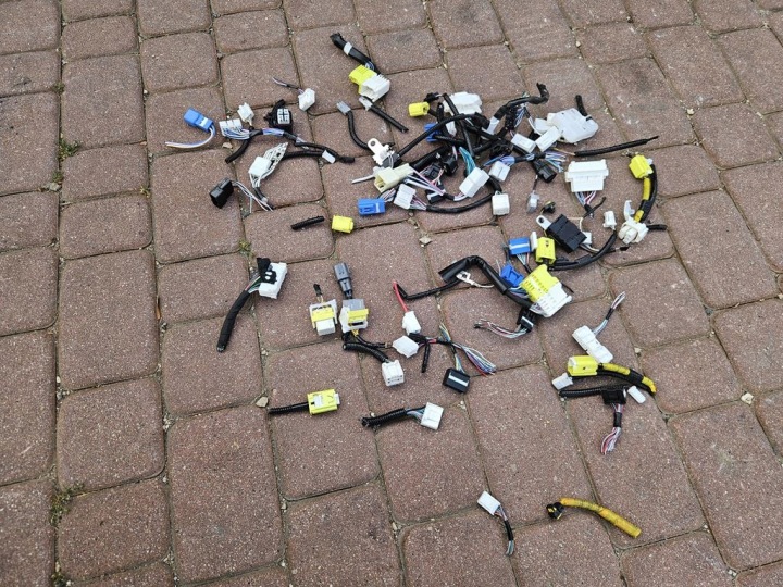 cablaggio kostka interna Spina kabel Toyota Camry VIII XV70
