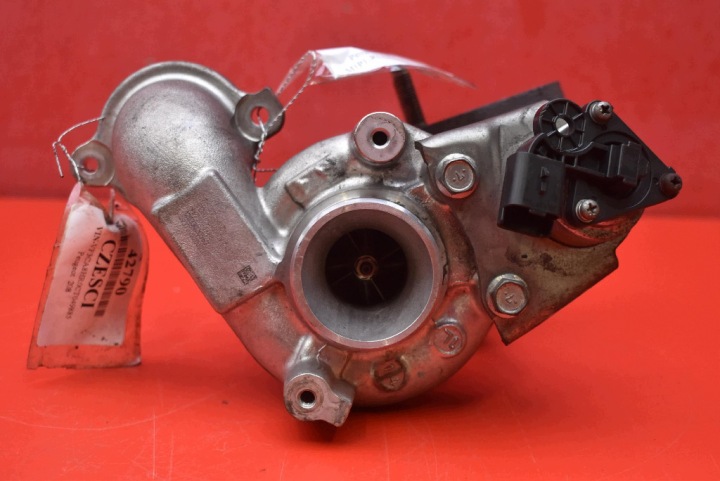turbó TURBINA 9673283680 PEUGEOT 208 1 I 1.4 HDI 68 KM 12-16