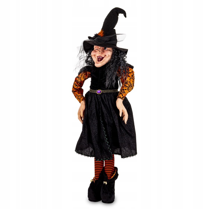 Ozdoba Čarodějnice kouzelná Dekorativní temný Halloween pohádkový