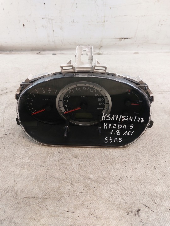 quadro strumenti TACHIMETRO contagiri OROLOGIO MAZDA 5 1.8