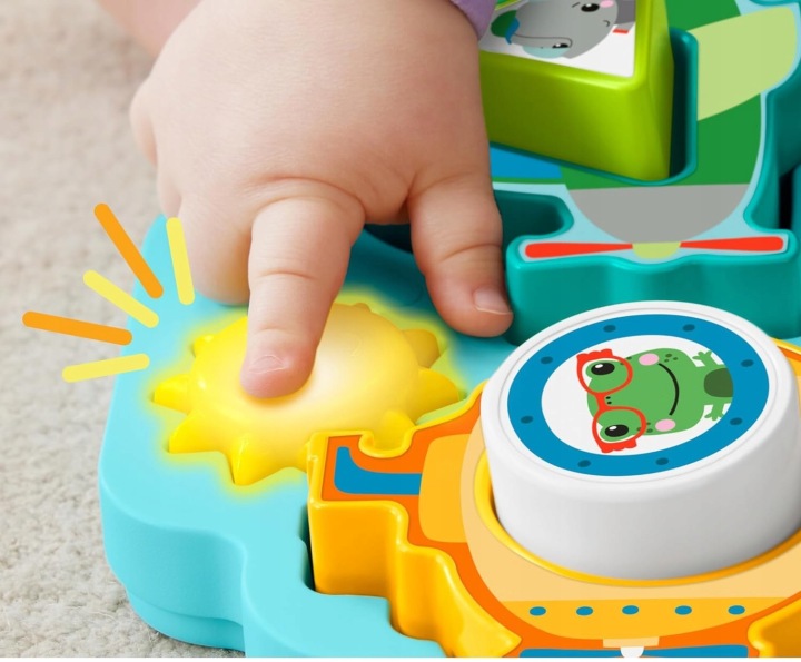 FISHER-PRICE головоломка інтерактивна пазли транспортні засоби і форми звук HRP31 — фото 3