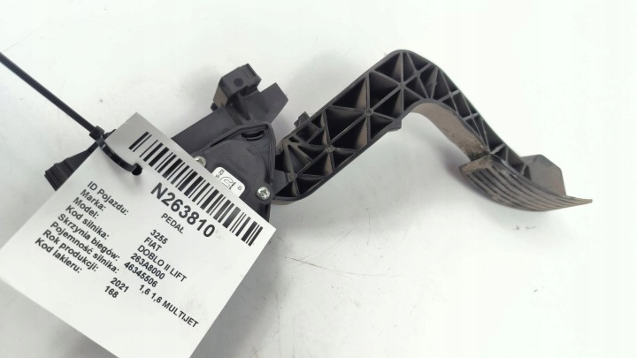 PEDAL potencjometr plynu 52013955 FIAT DOBLO II LIFT