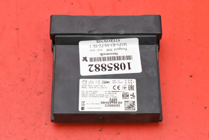 Bedienteil modul Leuchten 9848049380 PEUGEOT 308 3 III P5 T10 SW 21-25