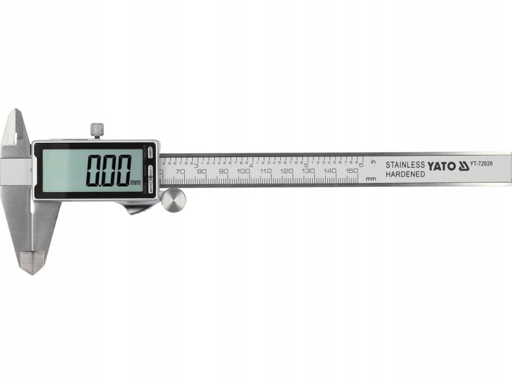 Posuvné Měřítko 150 0,03 MM Obrazovka 2,4' Din 862 YT-72020 Yato