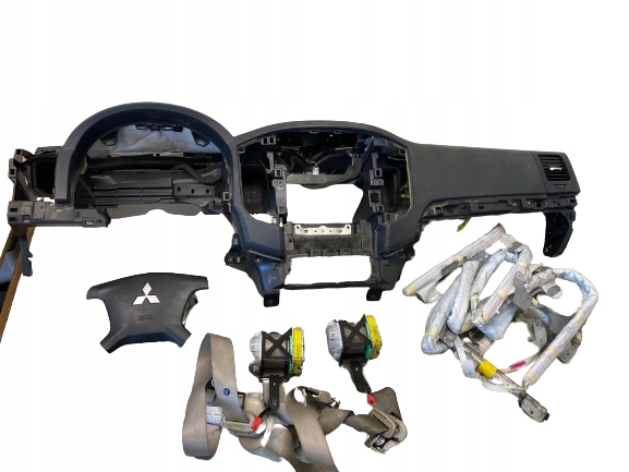 MITSUBISHI PAJERO IV 5D dashboard console tension belt airbag roof airbag airbag EUROPA