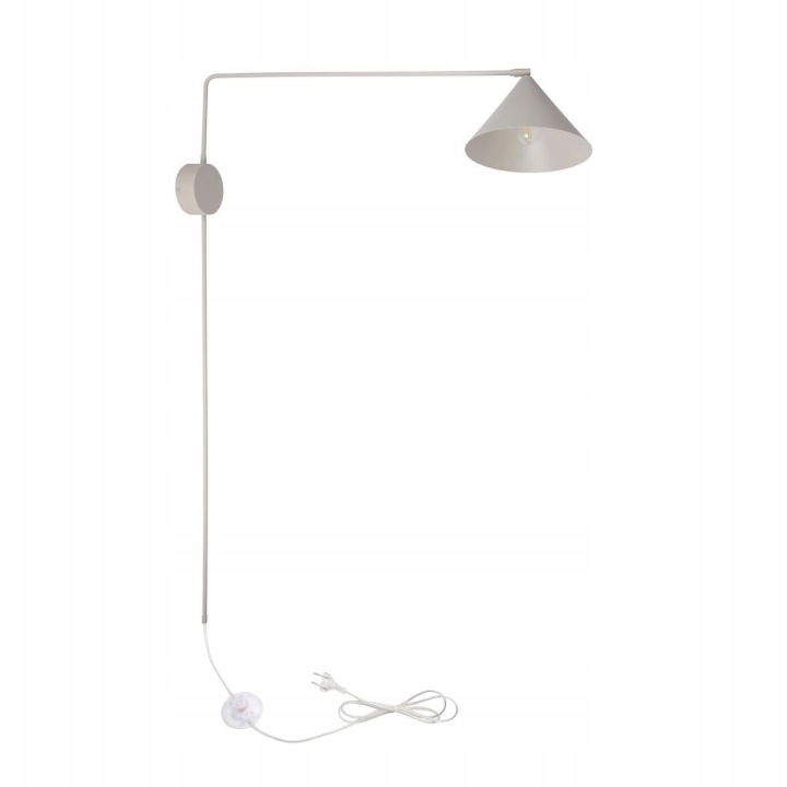 Nástěnná lampa Magic Šedá 135 cm Pohyblivý zdroj E27 Sigma Lighting