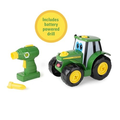 Трактор іграшка JOHN DEERE для будування набір розвивальний для хлопчика — фото 6